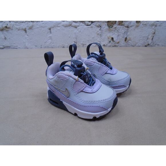[CV0065-005] Toddler Nike AIR MAX 90 TOGGLE TD 'PURE PLATINUM 2C - Picture 1 of 8